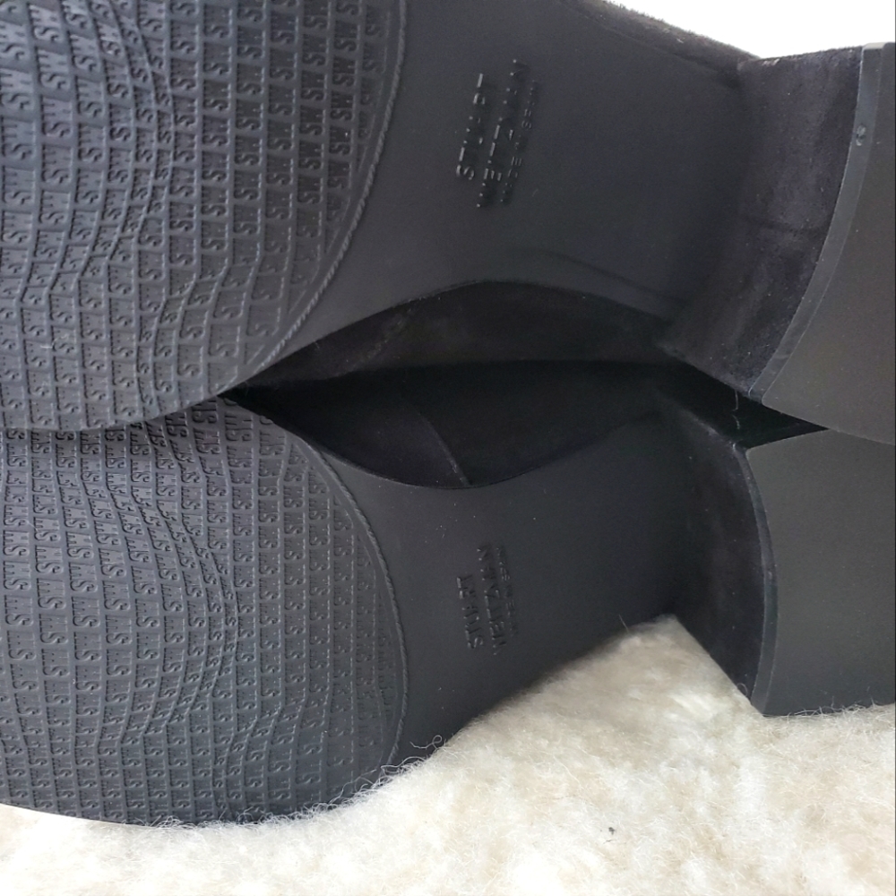 Tieland Boot In Black By Stuart Weitzman - image 5